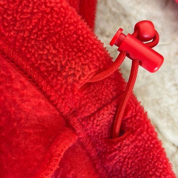 COLUMBIA Red Fleece Jacket L - Picture 7 of 7